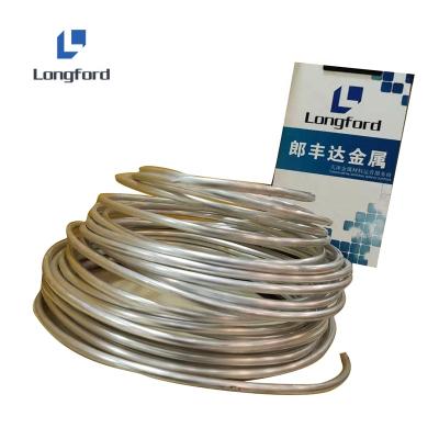 China Hot Sale 5052 Gas Welding Equipment 5083 6061 Anodized Surface Treatment Refrigeration Extruded Aluminum Tubing for sale