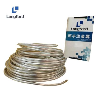 China Gas welding equipment 1070 piping 1050 1060 3003 2024 coiled bright welded aluminum cold drawn pure aluminum for sale