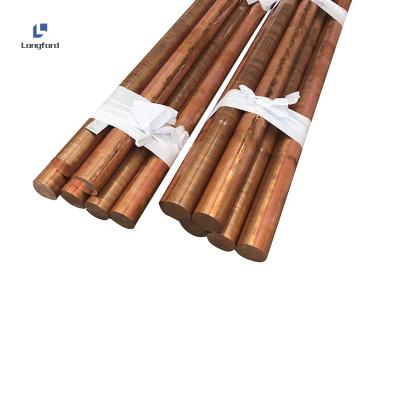 China Construction Round Bar Copper Rod Milling Welding Metal Pure Copper Working for sale