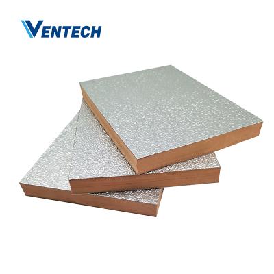 China Pre Modern Phenolic Air Duct Insulation Duct Sheet Aluminum Foil Foam Board for sale