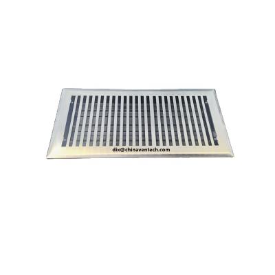 China Easy Installtion Colorful Floor Wall/Decorative Air Grille Metal Volume Control Return Air Grilles for sale