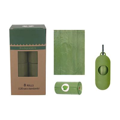 China Eco Friendly BIODEGRADABLE Dog Poop Bag Custom Printed Biodegradable Compostable Dog Poop Bag In Roll for sale