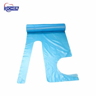 China LDPE PLASTIC HDPE LDPE APRON Plastic Aprons For Hospital Use for sale