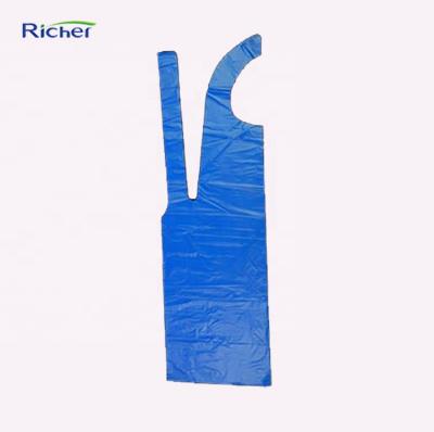 China LDPE PLASTIC HDPE LDPE APRON Disposable Plastic Aprons for sale