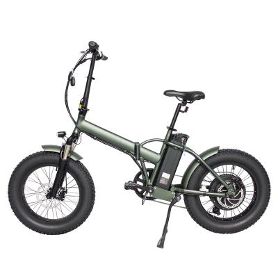 China Aluminum alloy 48 voltage 500 watt e fat bike folding ebike 26 inch mountain 24 electric bike for sale