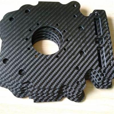 China Precision Custom Control Fiber Water Resistant Factory OEM Carbon CNC Machining Products Parts for sale