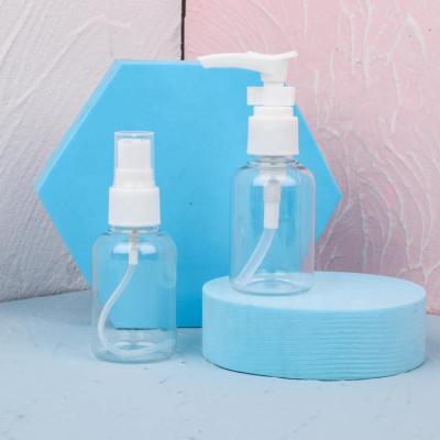 China Eco - Friendly Cosmetic Lotion Bottle 60ml Plastic Body Customized Industrial Cylinder BEAUTY Outdoor PACKAGING Cap for sale