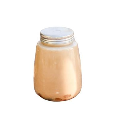 China food & Beverage Packaging Food Grade 360ml 12oz PET Biodegradable Cold Press Juice Bottles Plastic Milk Tea Bottle for sale