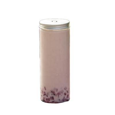 China Hot Sale Eco-friendly Slim Disposable Plastic Transparent PET Bottle For Beverage for sale