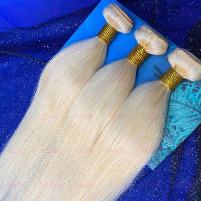 China Body Wave Hair 613 Blonde Virgin Hair, 613 Cuticle Aligned Hair Bundles, Blonde Virgin Hair 613 Bundles With Closure for sale