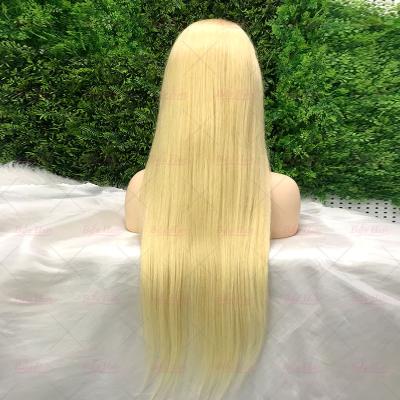 China Pixie Curl Wig Hair Wholesale Vendors Lace Wigs 100% Virgin Blonde Hair Peruvian Grade 12a 613 Full Lace Wigs for sale