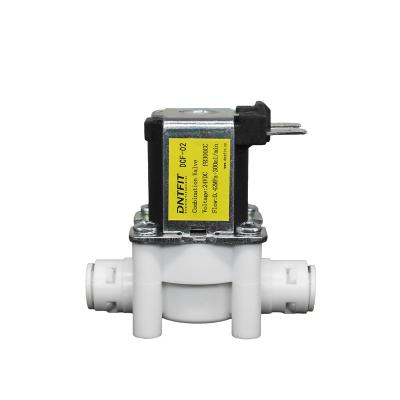 China DC12v DC24v AC220v Food Grade Water Solenoid Valve Drinking Water Valve General Plastic RO Sapres for sale