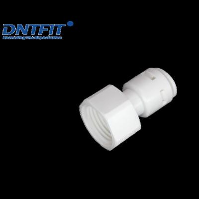 China Household RO Water Filter Parts Hose Quick Connectors 1/2 Inch Hose Connection Fittings for sale