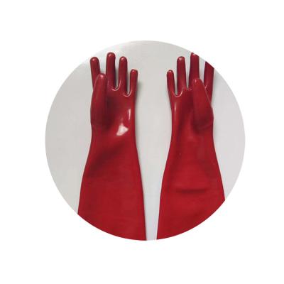 China Oil Resistant Gloves Nitrile Rubber Coated Gloves Professional Fishing for sale