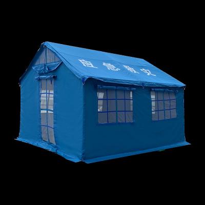 China Camouflage Game/Field 12 Square Meters Waterproof Fireproof Rescue And Relief Tent for sale