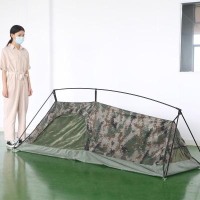 China Camouflage/Field Game Season 3 Backpacking Tent Nylon Waterproof Ultralight Single Outdoor Tent for sale