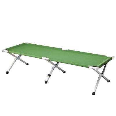 China Logo Ultralight Portable Folding Cot Travel Sleeping Compact Beds Massage Customized Aluminum Camping Cot for sale