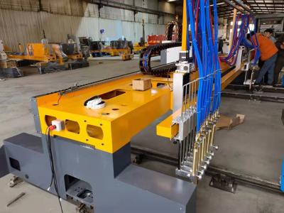 China Fully Automatic Gantry Flame Cutting Machine Multi Head  Aluminium Sheet Plate Plasma Cutting Machine for sale