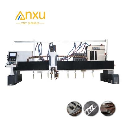 China Aangepaste automatische Oxy Fuel-snijmachine Gantry CNC-gassnijmachine voor stalen strip Te koop