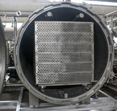 Cina Sterilizzatore industriale della storta dell'autoclave di vuoto di pressione per la coltivazione dei funghi in vendita