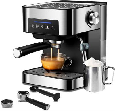 China Material de la carcasa de acero inoxidable Máquina de café espresso automática 19 Bar en venta