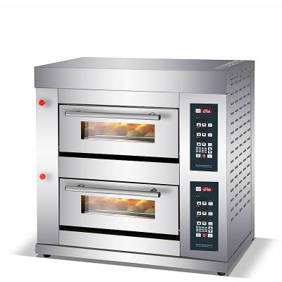 China 450*66*168 Cm Industriële Gasoven 380V Gas Bakkerij Ovens Hoge Productiviteit Te koop