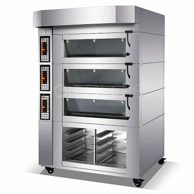 China Industrieller Gasofen mit hoher Produktivität 450 * 66 * 168 cm 15 kg Gasbackofen zu verkaufen