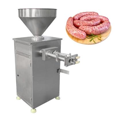 China Máquina de fazer linguiça automática de aço inoxidável Máquina de embutir linguiça industrial à venda