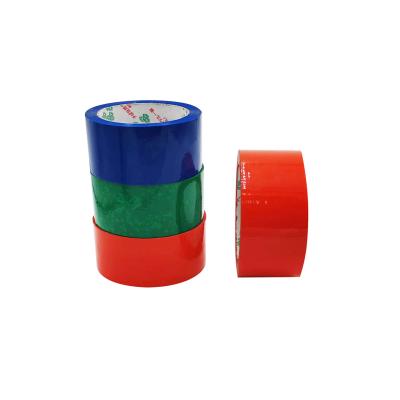 China Waterproof Low Noise 48mm Adhesive Tape Bopp Colored Dark Edging Tape Custom Wrapping Tape With Logo for sale