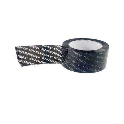 China Waterproof Adhesive Tape Fabrics 48mm Bopp Seam Sealing Tape Waterproof Black Custom Packaging Tape for sale