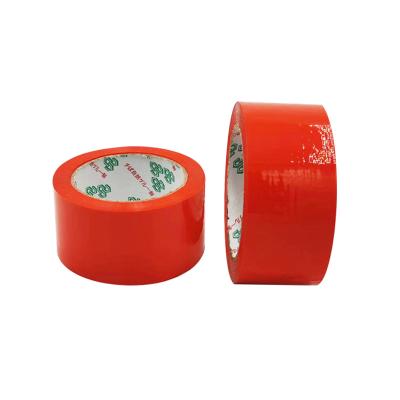 China Packaging Tape Waterproof 48mm Waterproof Opp Colored Low Noise Adhesive Tape Custom Logo Printed Tape for sale