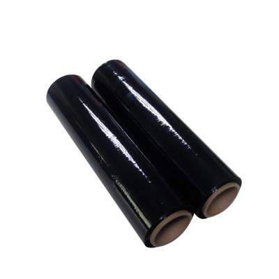 China Lldpe 500mm Pallet 23micron Wrap Film Maker Black Soft Packing Moisture Proof Stretch Film for sale