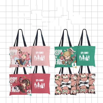 China 6 Styles For Girls Dont School Bags NOTICE FAMILY Cartoon Academia Canvas Anime Bag for sale