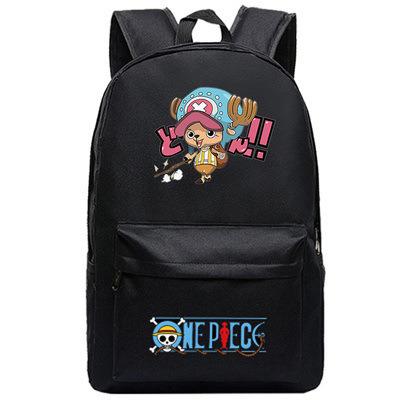 China OTHER 23 Style Luffy Zoro Tony Tony Chopper Cosplay Girls Schoolbag Anime Backpack Canvas Bag One Piece Students Backpack for sale