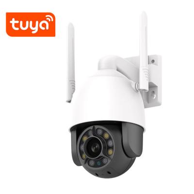 China NIGHT VISION Plastic Tuya 2021new Arrival PTZ Dome Camera Tuya Indoor Camera for sale