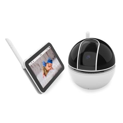 China PAN-TILT 5 Inch LCD Color Screen 720p Baby Monitor Camera 720p Two Way Talk Camera for sale