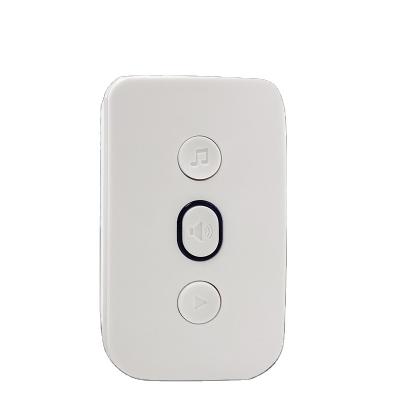 China Long Range Transmission Distance Modern Battery Digital Wireless Doorbell With Chime for sale