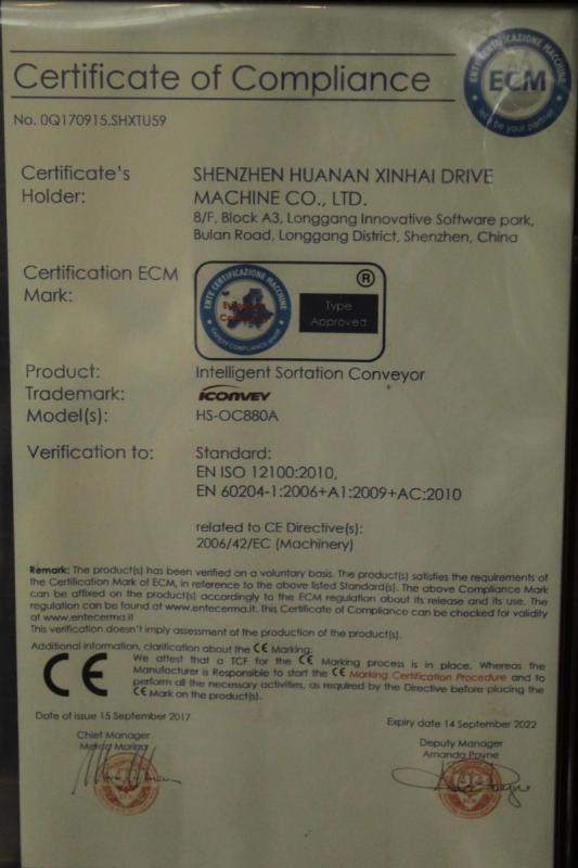 CE - Huanan Xinhai (Shenzhen) Technology Co., Ltd.