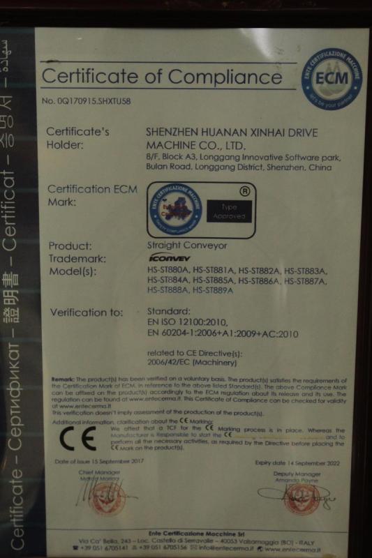 CE - Huanan Xinhai (Shenzhen) Technology Co., Ltd.