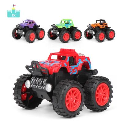 China Children's Gift Four-wheel Drive 360 ​​Vehicle Model Boy Off Road Toy Car Inertia Toy Car Turning Vehicle Toy for sale