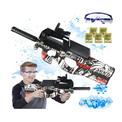 China Toy Gun BunnyHi SQ009 Outdoor Shooting Game Toys Electric Plastic Bullets Toy Gun For Kids Playing Water Ball Soft Bullet Gun for sale