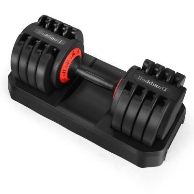 China Dumbell Sets BunnyHi YL048 Weight Gym Equipment 24kg Cheap Adjustable Dumbbell Set 24kg for sale