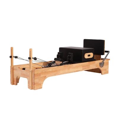 China Foldable Equipment Wooden House Bed Yoga Exercise BunnyHi PLT003 Price Pilates Reformer Machine For Sale for sale