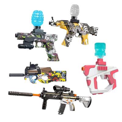 China 2021 M416 P90 AKM47 Toy Electric Gel Water Ball Outdoor Water Gel Gun Beads Blaster Gun For Fun for sale