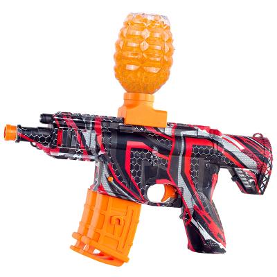 China BunnyHi SQ010 2021 Electric Freeze Gel Toy Gun Electric Combined Magazine Toy Gun Soft Gel Sandblaster M416 Water-friendly for sale