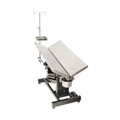 China Veterinary Instrument Weighing Instrument Dog Vet Examination Table Stainless Steel Vet Folding Table POT-5 for sale