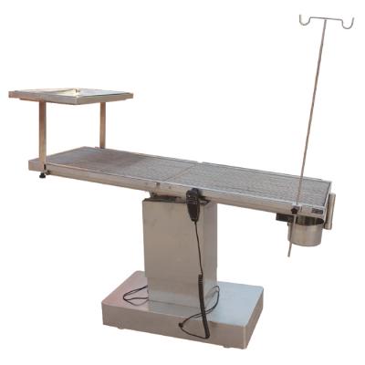 Chine medical hot sale 304 stainless steel MT manual electric operating table for vet clinic à vendre