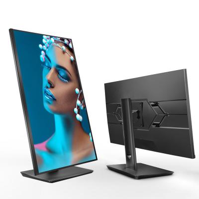 China New Style 2160P 4K 27Inch 60Hz Uncurved High Resolution Rotary Flat Panel LCD Pedestal PC Gaming Monitor for sale