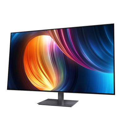 China Hot Sale HDR550 4k 32inch 3840*2160 60hz Uncurved Rotary Flat Panel Pedestal PC Gaming Monitor For Macbook Fit And Wide Color Gamut for sale