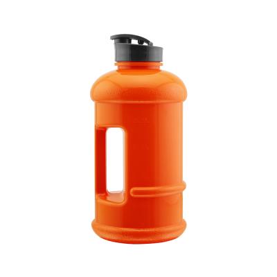 China BPA PETG 1.3L Viable Free Portable Outdoor Sport Plastic Water Bottle With Time Motivational Marker for sale